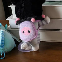 Porte-clés en peluche cosplay Mofusand x Sanliou 