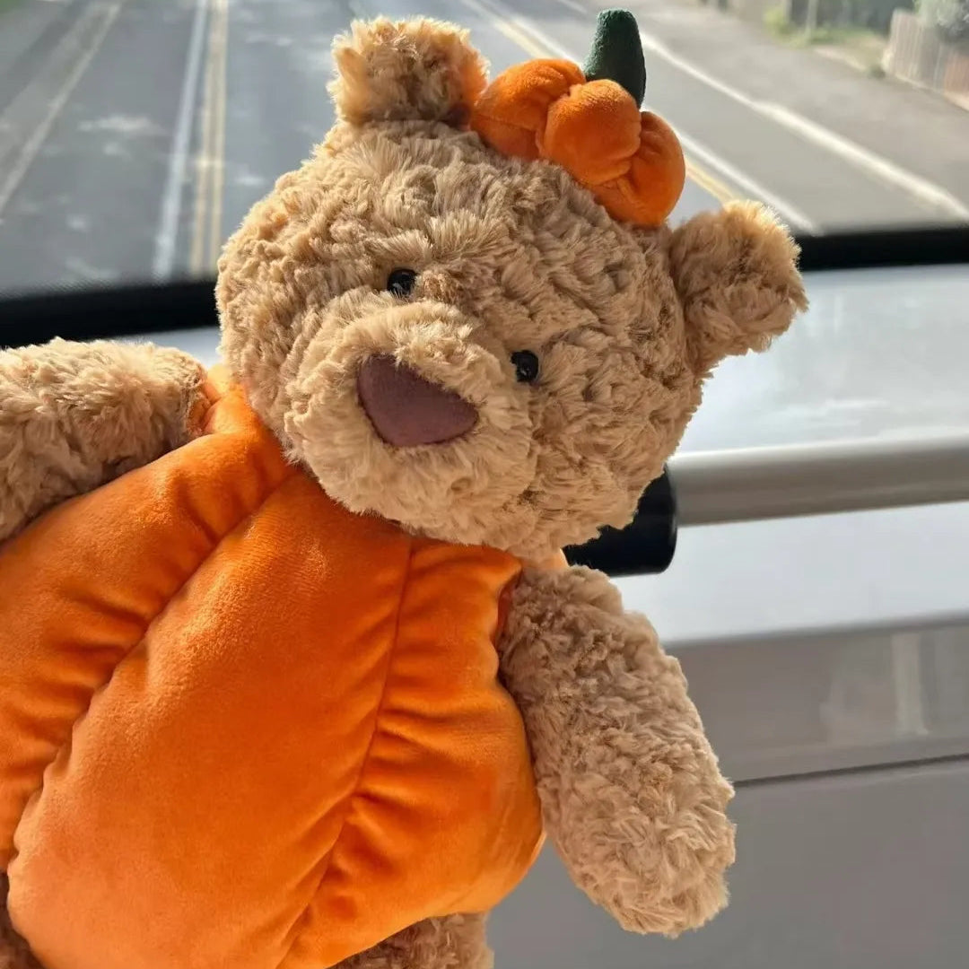 Jellycat Barcelona Pumpkin Bear (35 cm)