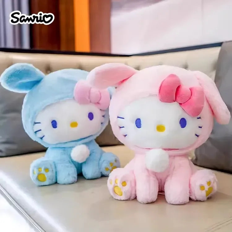 Peluche irrésistible à presser Hello KT 