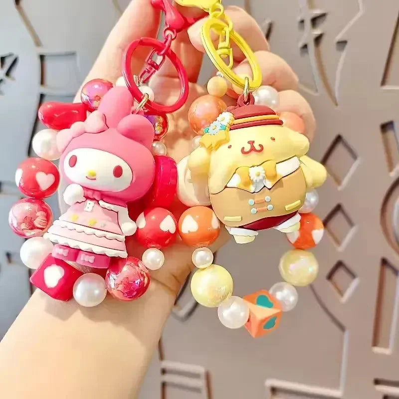 Porte-clés 3D Sanliou Kawaii Pearl