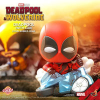 Deadpool vs Wolverine COSBI BobbleHead Figures