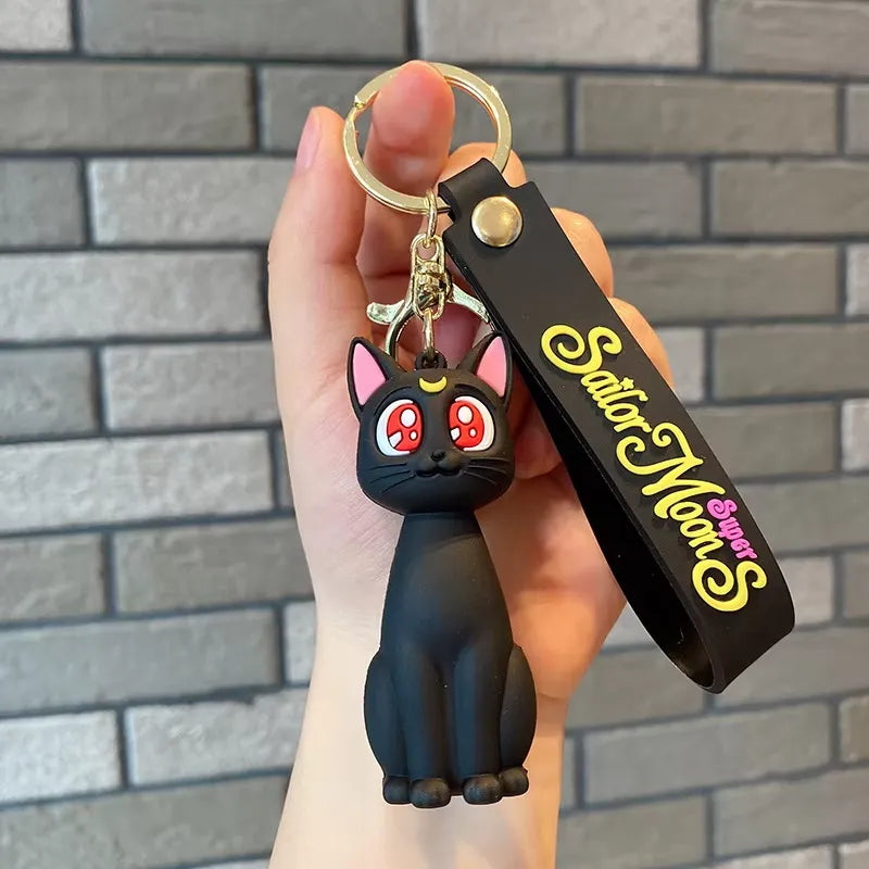 Sailor Moon Cat 3D keychain