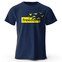 Freedom Letter Printed T-Shirt