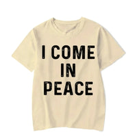 I Come in Peace Funny Couple Tshirt