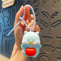 Heartfelt Critter Crew Keychain