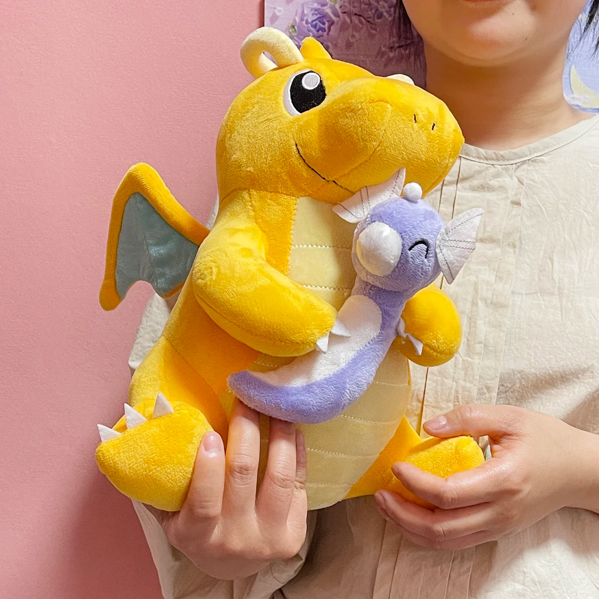 Tyranitar & Dragonite Plush Toy - Bear Hugs