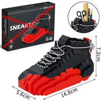 Streetwear HypeSneaker 3D Micro Building Blocks