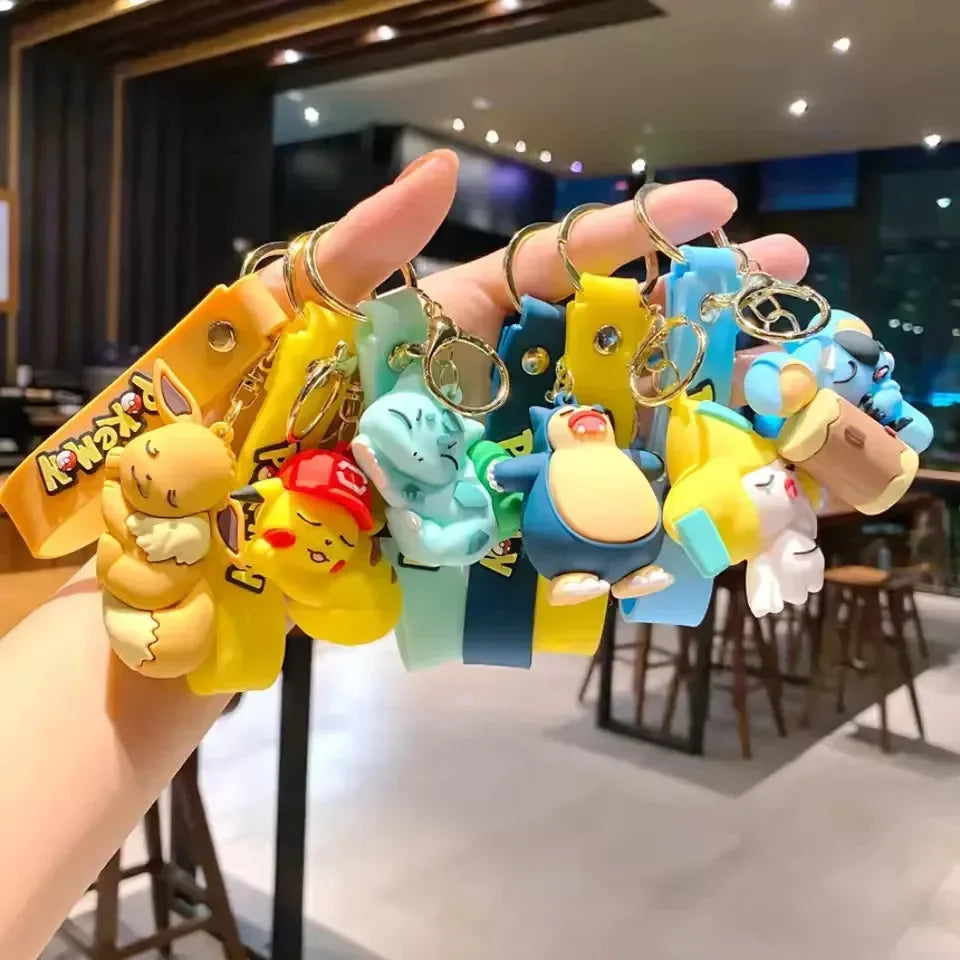 Dozing Pokimoen 3D Keychain