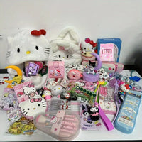 10-50pcs Sanrio random mysterious decompression toy bag Hello Kitty Kuromi 300 different styles of dolls, ornaments - Bear Hugs