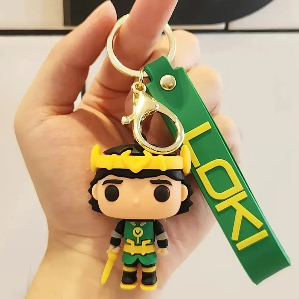 Loki Horned 3D Keychain
