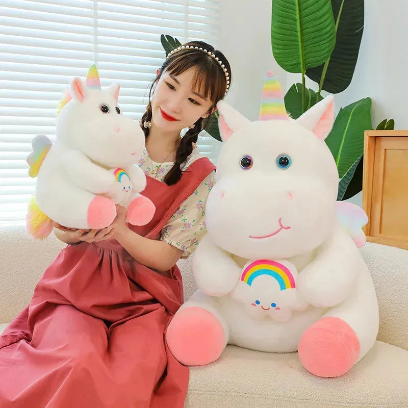 Cute Plump Unicorn Plush