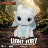 Genuine Beast Kingdom How To Train Your Dragon Toothless Light Fury Vinyl Piggy Bank Action Figure Collectible Model in Stock - Bear Hugs