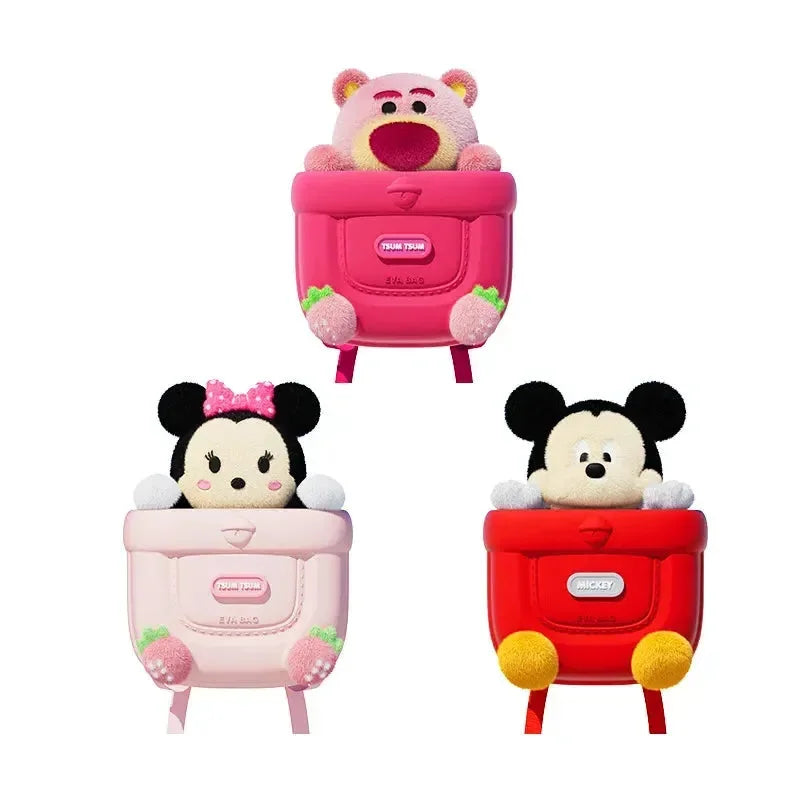 Disney Anime Lotso Plush Doll School Bag Kids Backpack Cartoon Mickey Eva Ultra Light Kindergarten Stationery Storage Bag Gift - Bear Hugs