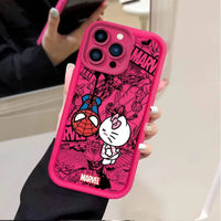 Spiderman x Hello Kitty Silicon Phone Case (For iPhones)