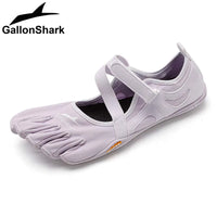 GallonShark Adult Non-Slip Closed-Toe Five-Finger Shoes, Supportive Barefoot Shoes for Yoga, Pilates & Home Exercise Sessions - Bear Hugs