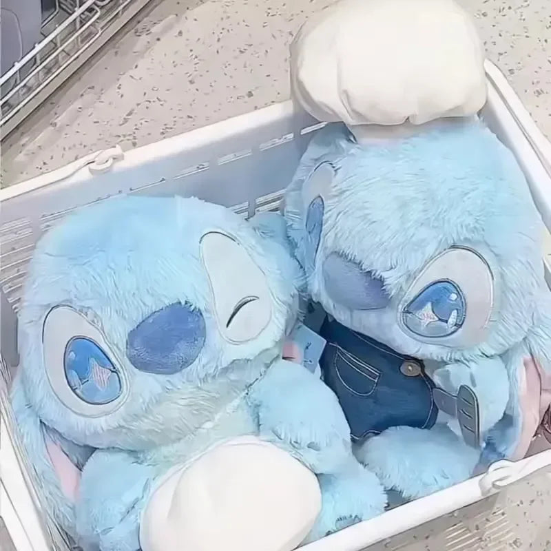 Peluche culinaire Alien bleu cosmique 