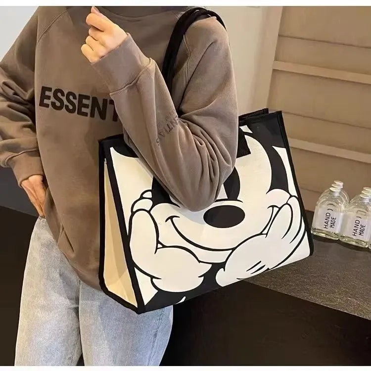 Mickey Canvas Large Tote Bag