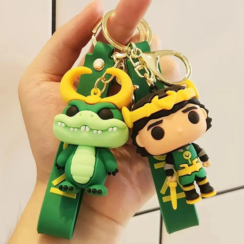Loki Horned 3D Keychain