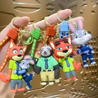 Zootopia Squad Goals Keychain