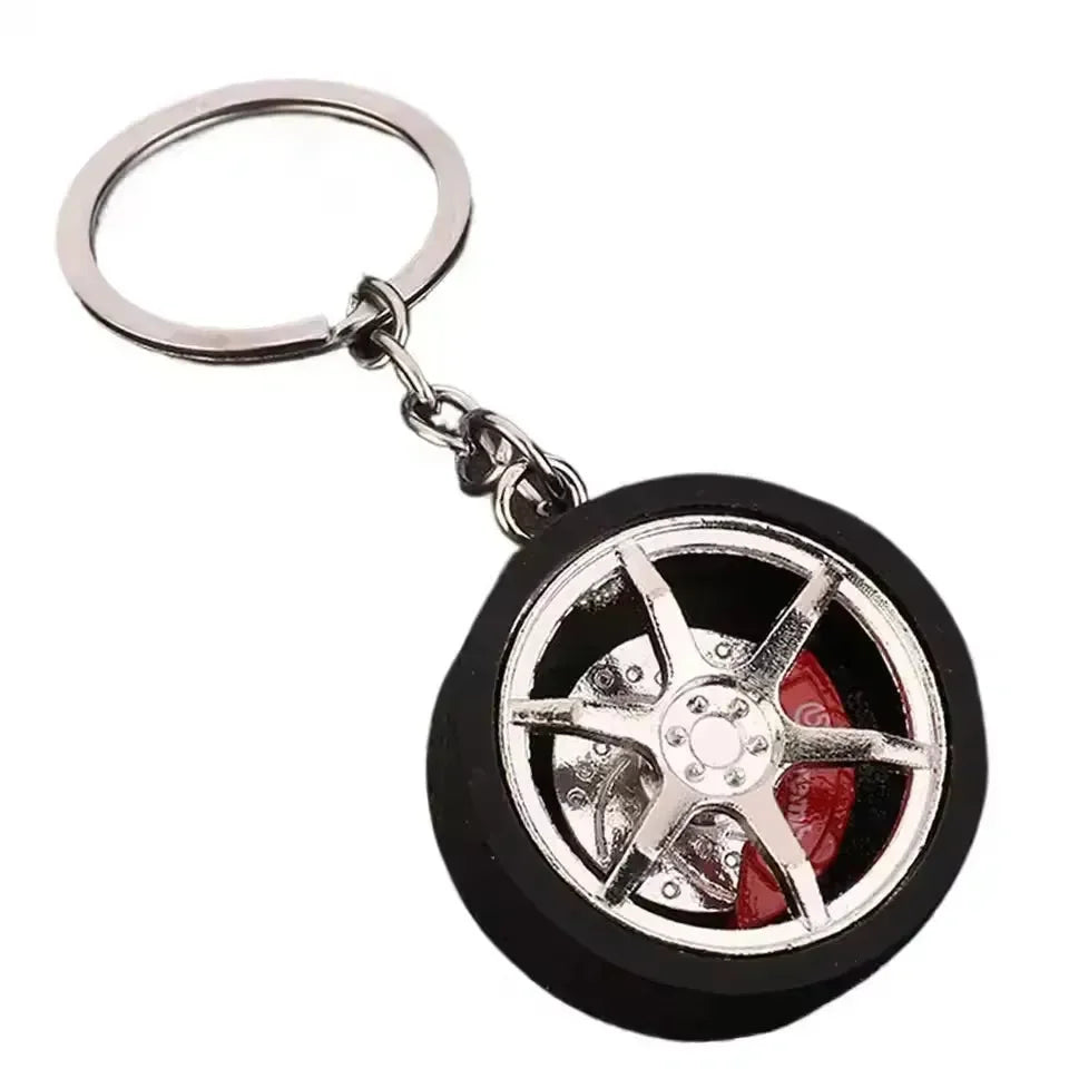 Torque Tag Wheel Keychain