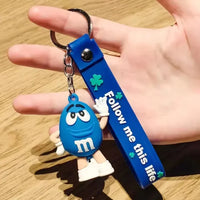 M&M Chocolate Crew Keychain