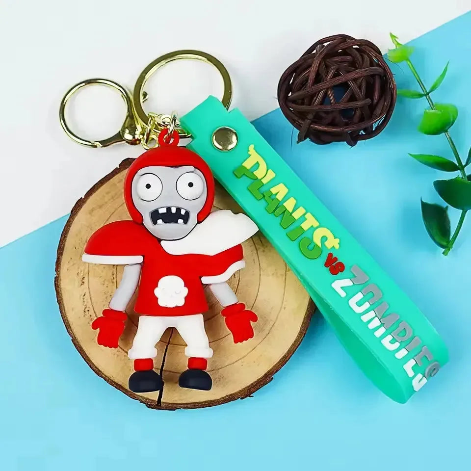 Quirky Plants vs Zombies 3D Keychain