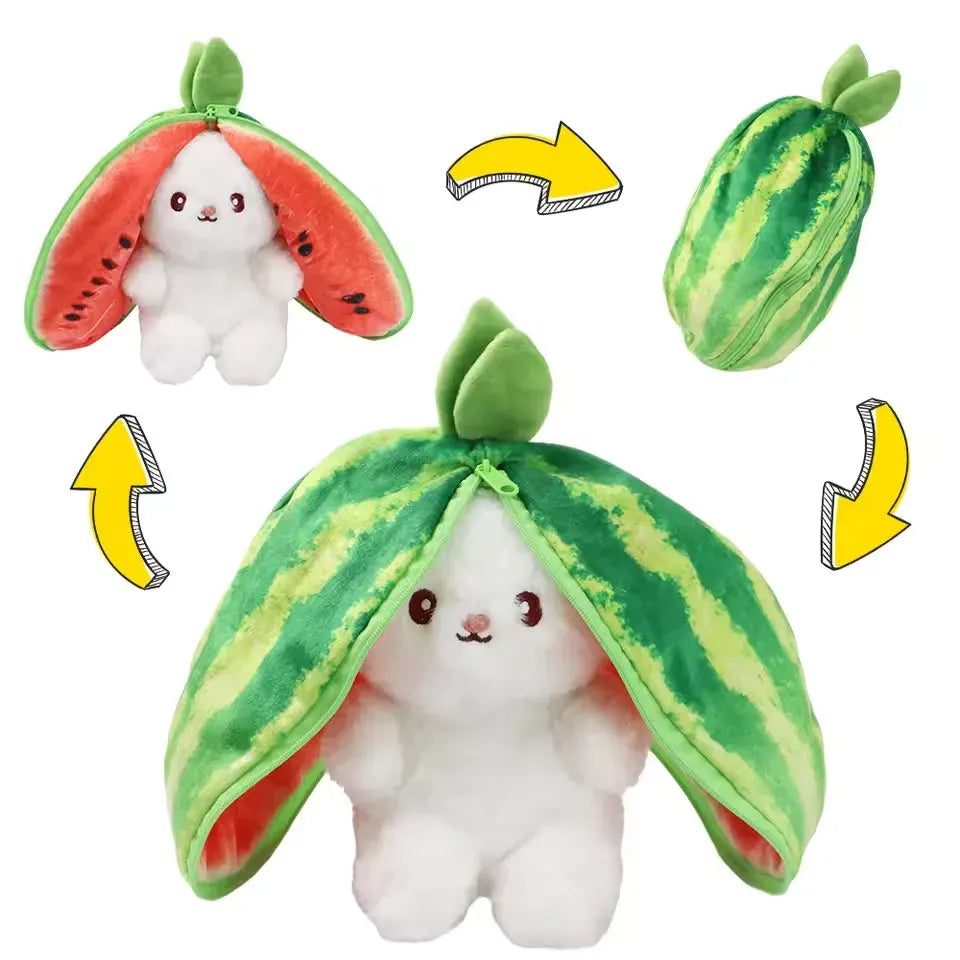 2 in 1 Reversible Fruit Bunny (20 cm)