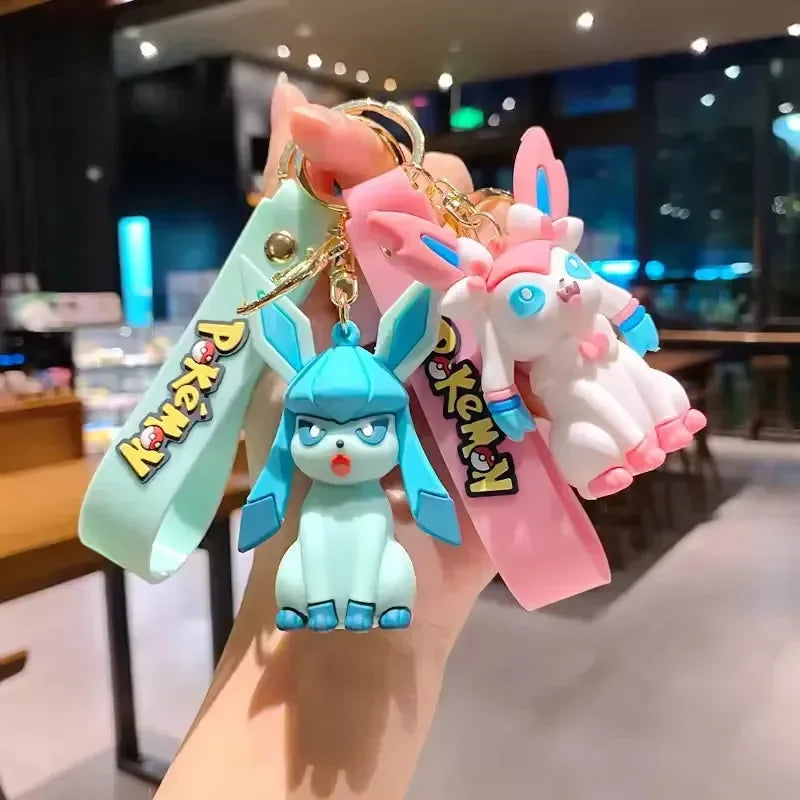 Eeveelutionary Eevee Family Keychain