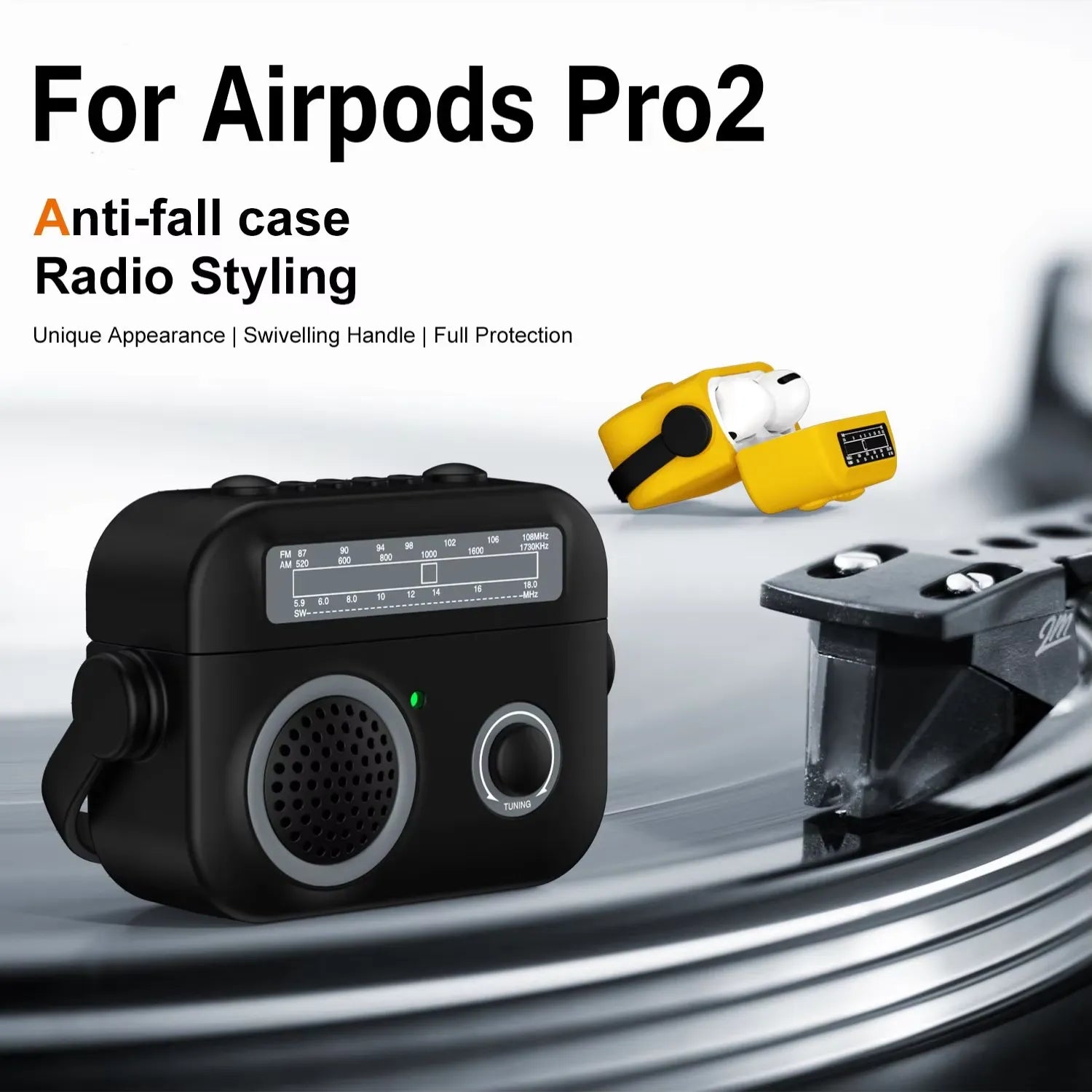 3D Radio Case (For Airpods)