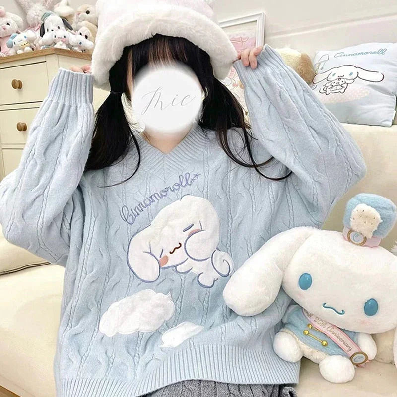 Sleepy Puppy Knit Sweater - Bear Hugs