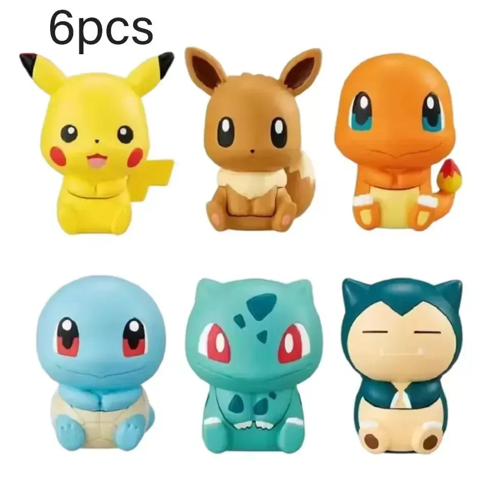 Baby Face Pokimoen Figurines (Set of 6)