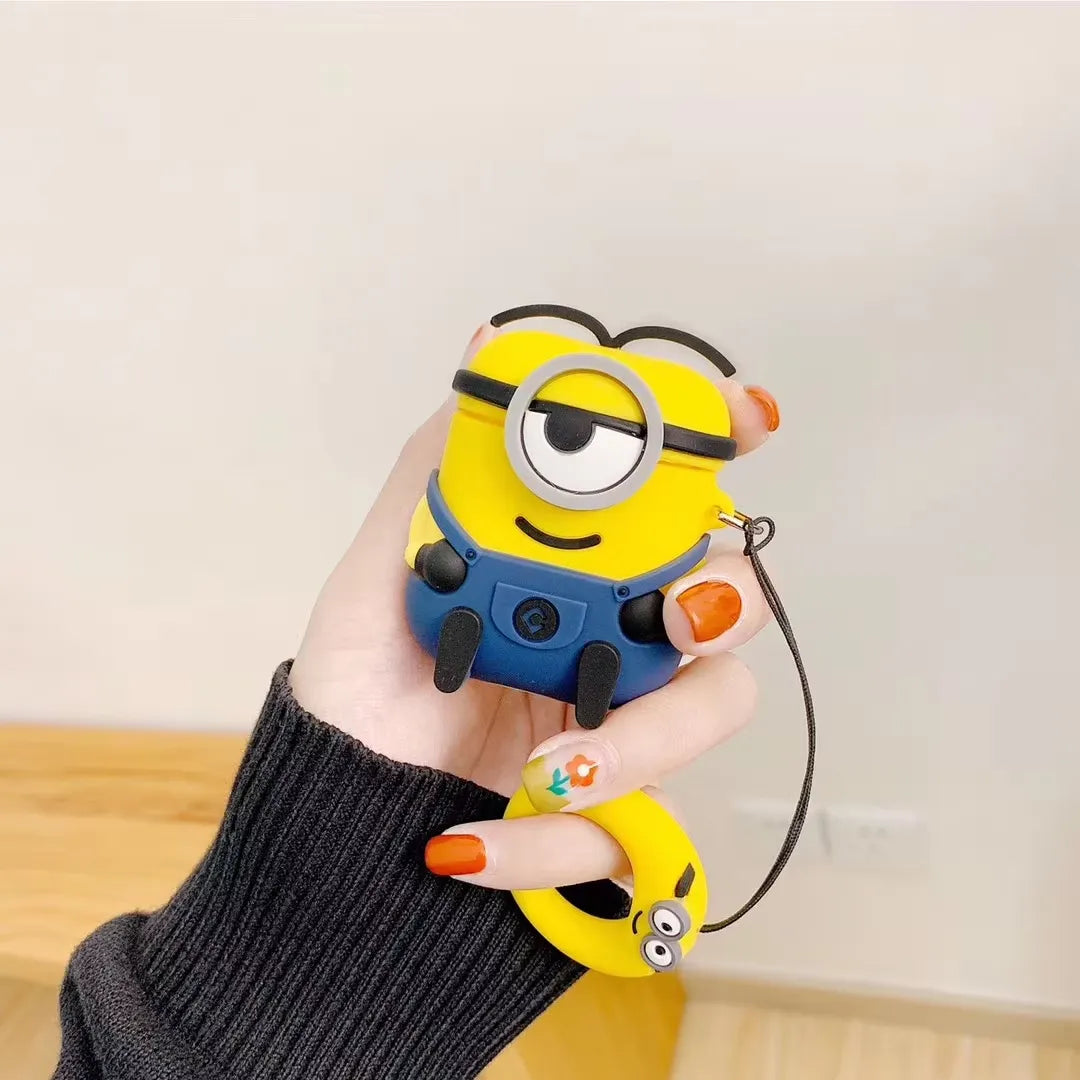 Adorable Minions Case (For Airpods)