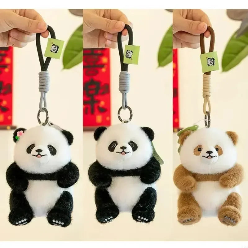 Genuine Chengdu Panda Plush Keychain