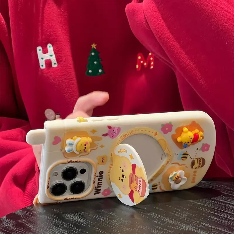 3D Disney Makeup Mirror Phone Case (For iPhones)