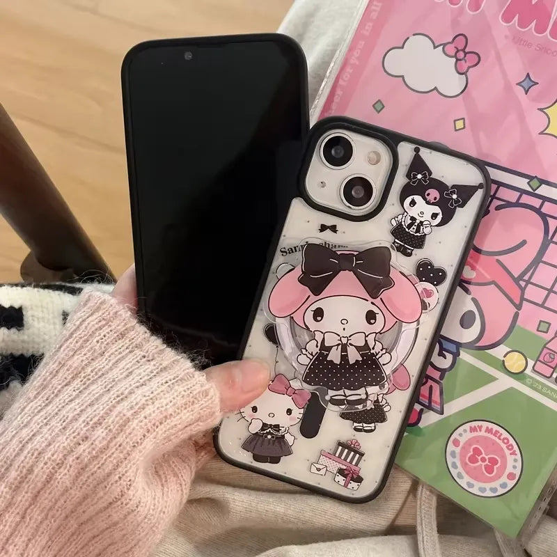 Kuromi and Friends Magnetic Case (For iPhones)