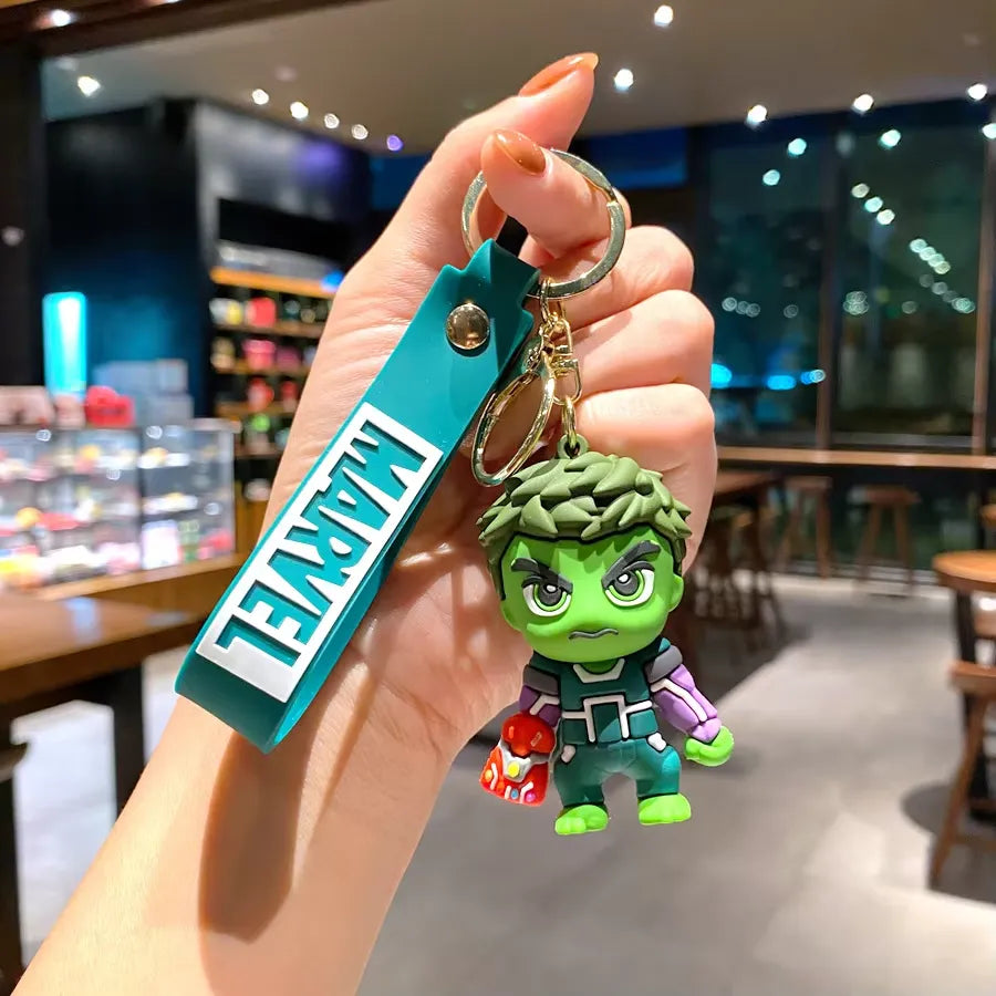 Classic Marvel Character 3D Keychain