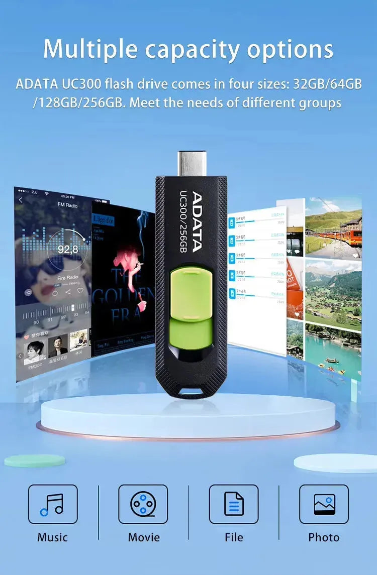 ADATA UC300 Type-C USB Flash Drive