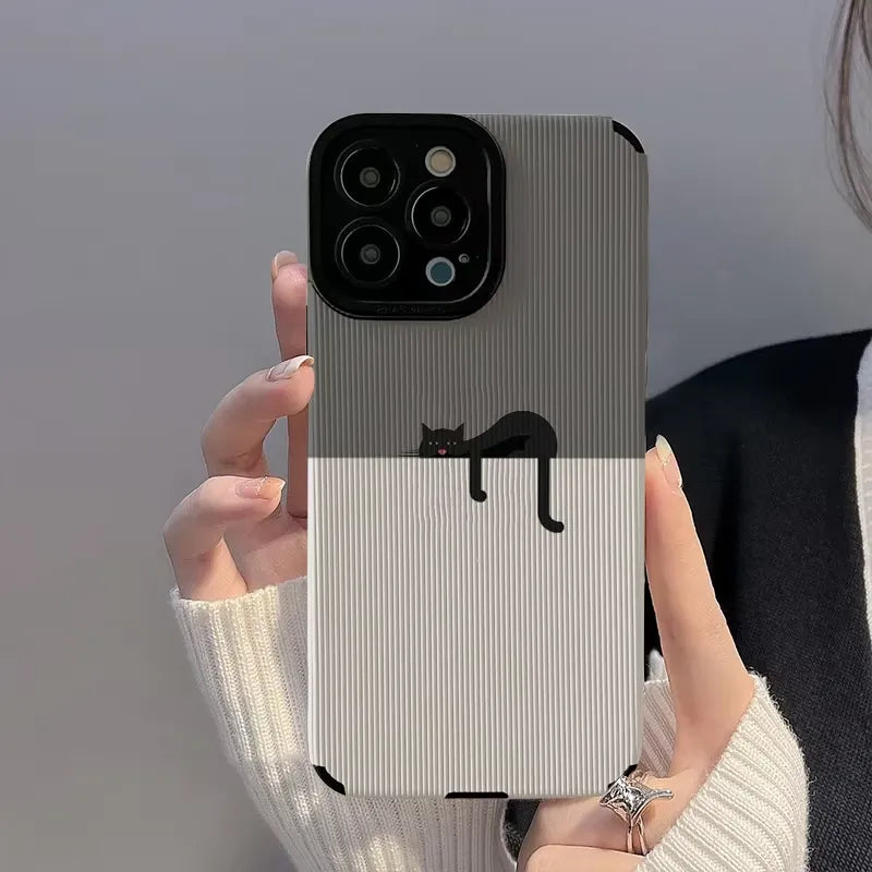 Lazy Cat Soft Case (For iPhones)