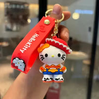 Hello Kitty Cosplay Mania Keychain
