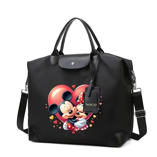 Mickey & Minnie Large Capacity Tote Bag