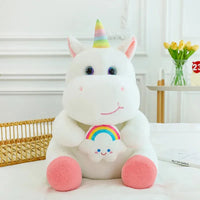 Cute Plump Unicorn Plush