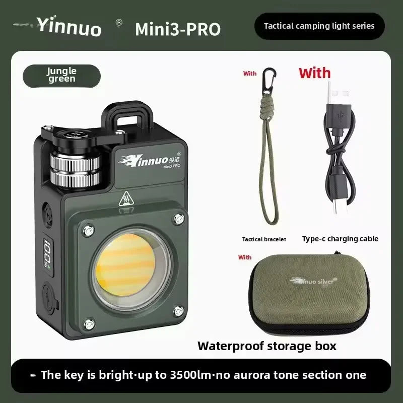 Lampe de camping ultra-lumineuse Yinnuo MINI3-PRO 