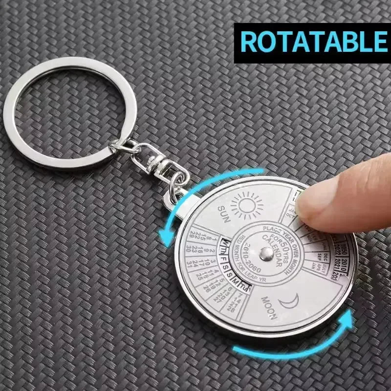 50 Years Perpetual Calendar Keychain