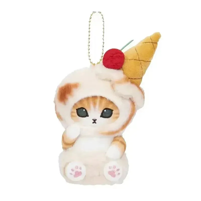 Mofusand Cat Sweet Scoops Keychain