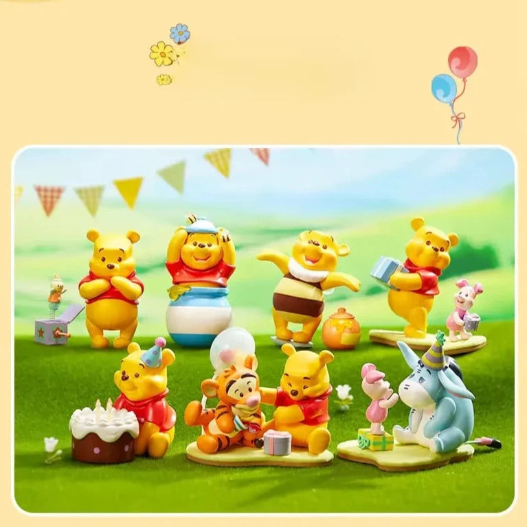 MINISO Pooh Bea Old Friends Party Theme Blind Box