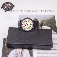Dog Breeds Novelty Wrist Watch