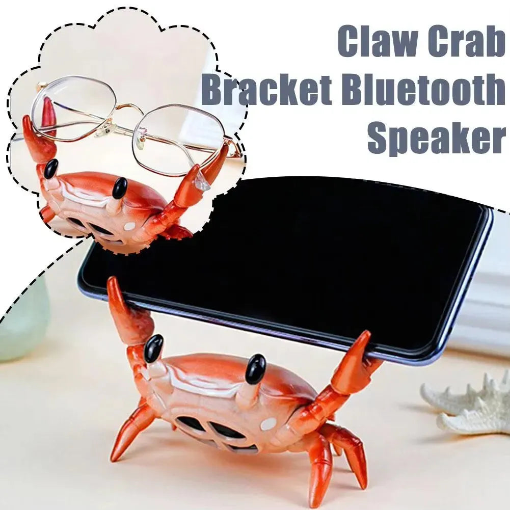 Crabby Tunes Bluetooth Speaker & Phone Stand