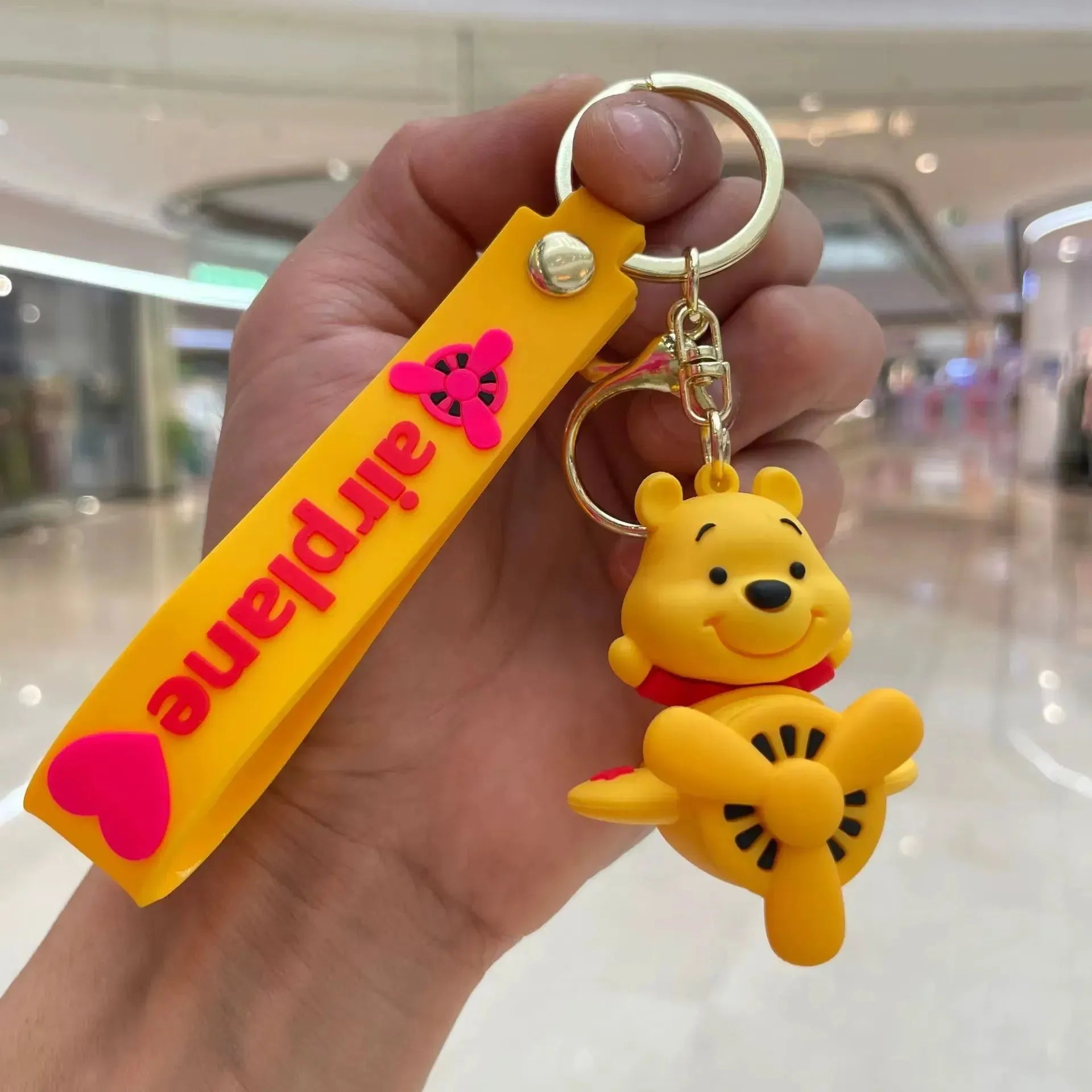 Sky-High Friends Cartoon Keychain