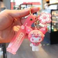 Sanrio Sakura Figurine Keychain