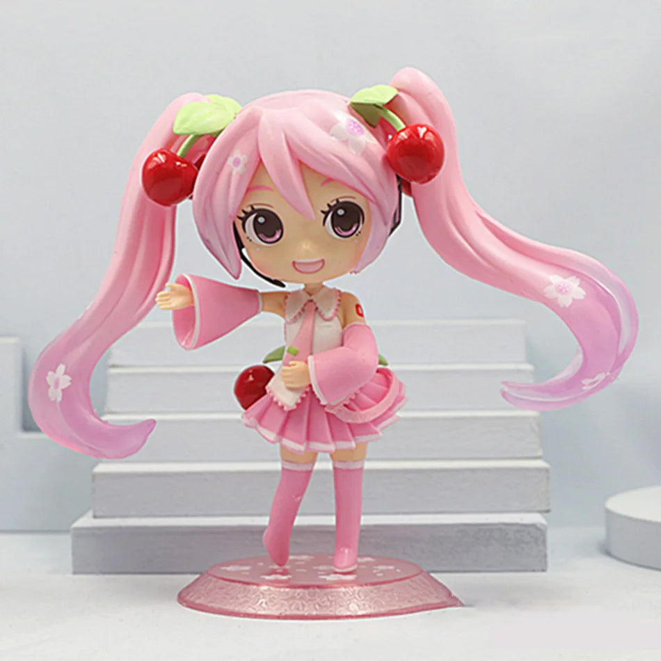 Hatsune Miku Desktop Cute Action Figure 16cm New Tokyo Series Kimono Anime Figurine Kawaii Girl Model Toy Giftible Toy - Bear Hugs